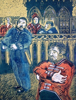 Cathy Duncan : Pastel, Much Ado...Up Before the Bench